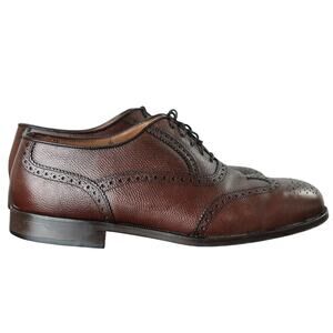 Men's Florsheim Brown Leather Dress Oxford Loafer - Size 9.5 3E